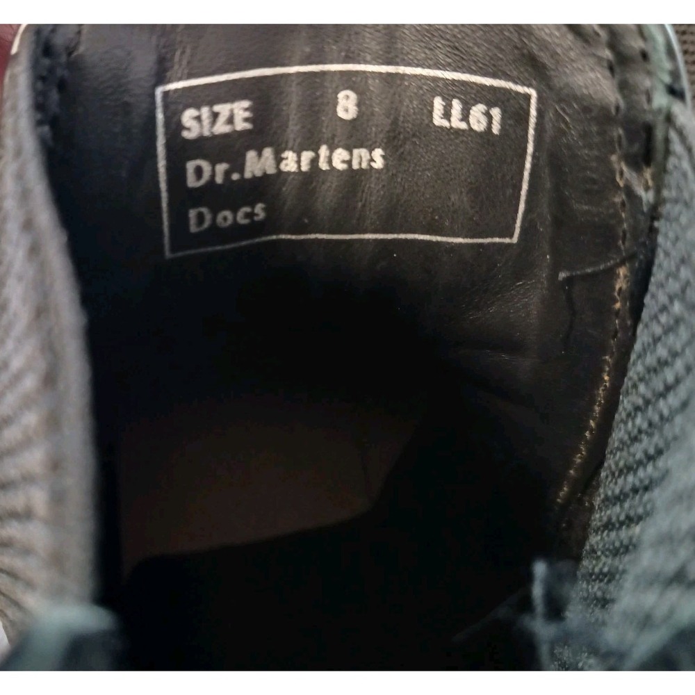Dr. Martens x Needles Chelsea Boots 2976 Snaffle Black Leather Men's 9 Women 10 - Picture 11 of 11